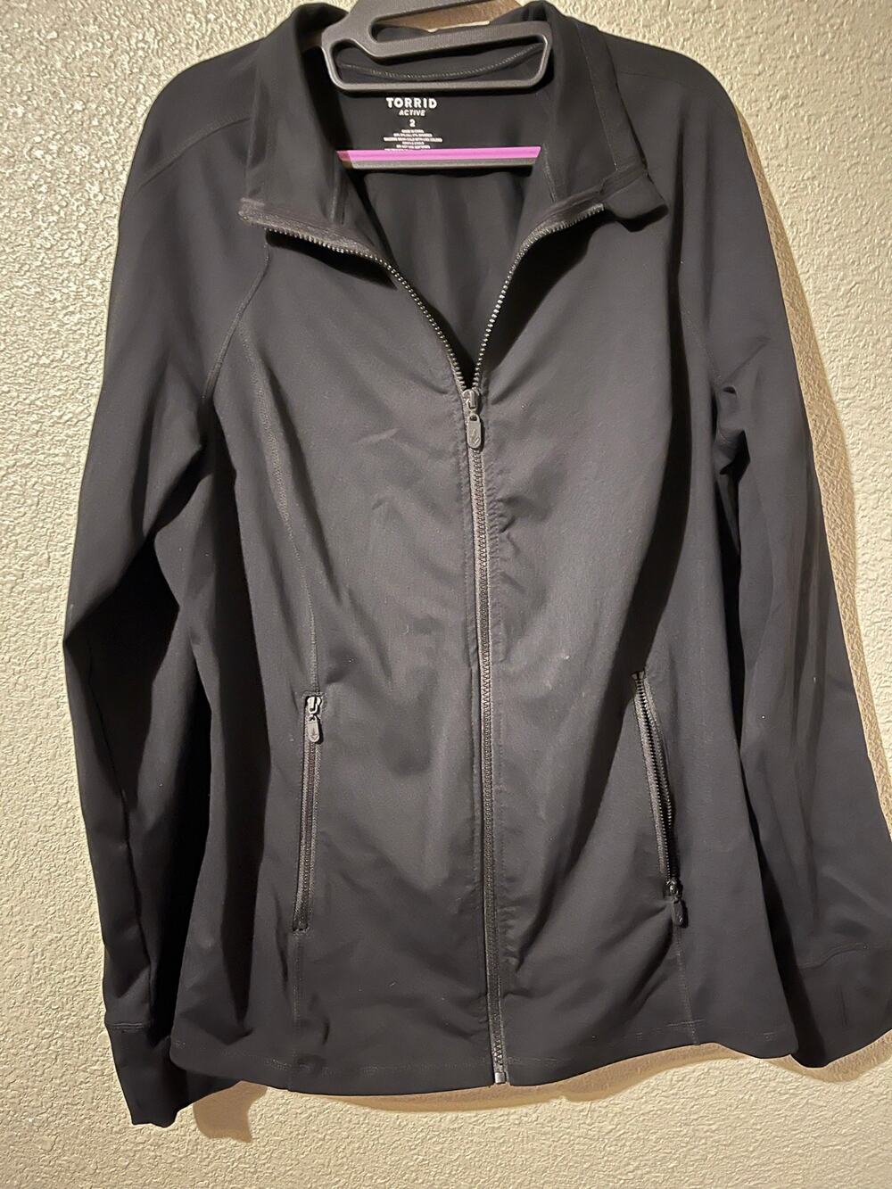 Torrid women’s activewear jacket size 2 or 18/20